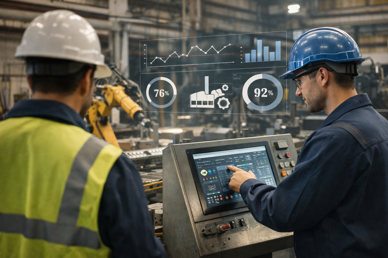 Aplicación de tecnología e inteligencia artificial en un entorno industrial real