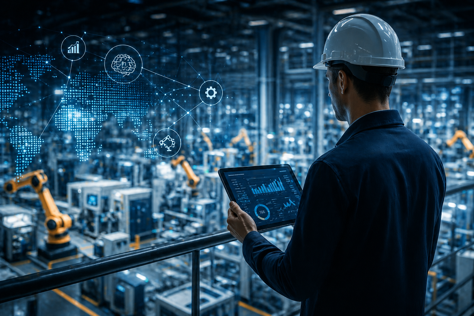 AI in industry improving operational decisions through predictive maintenance and manufacturing data