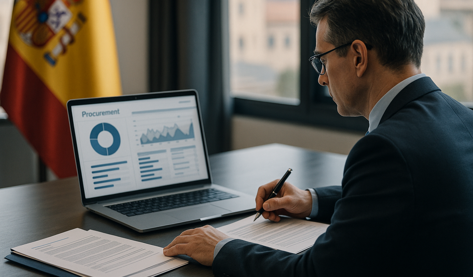 Company preparing for defence tenders in Spain through the Public Procurement Platform