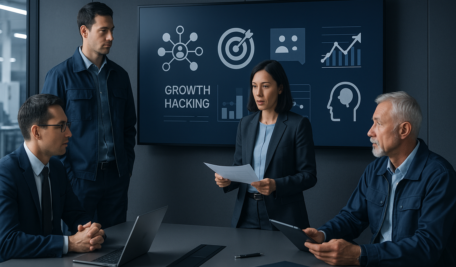 Growth hacking aplicado al desarrollo de negocio B2B industrial
