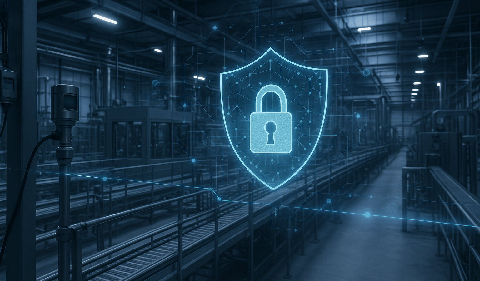 OT cybersecurity in a connected industrial plant