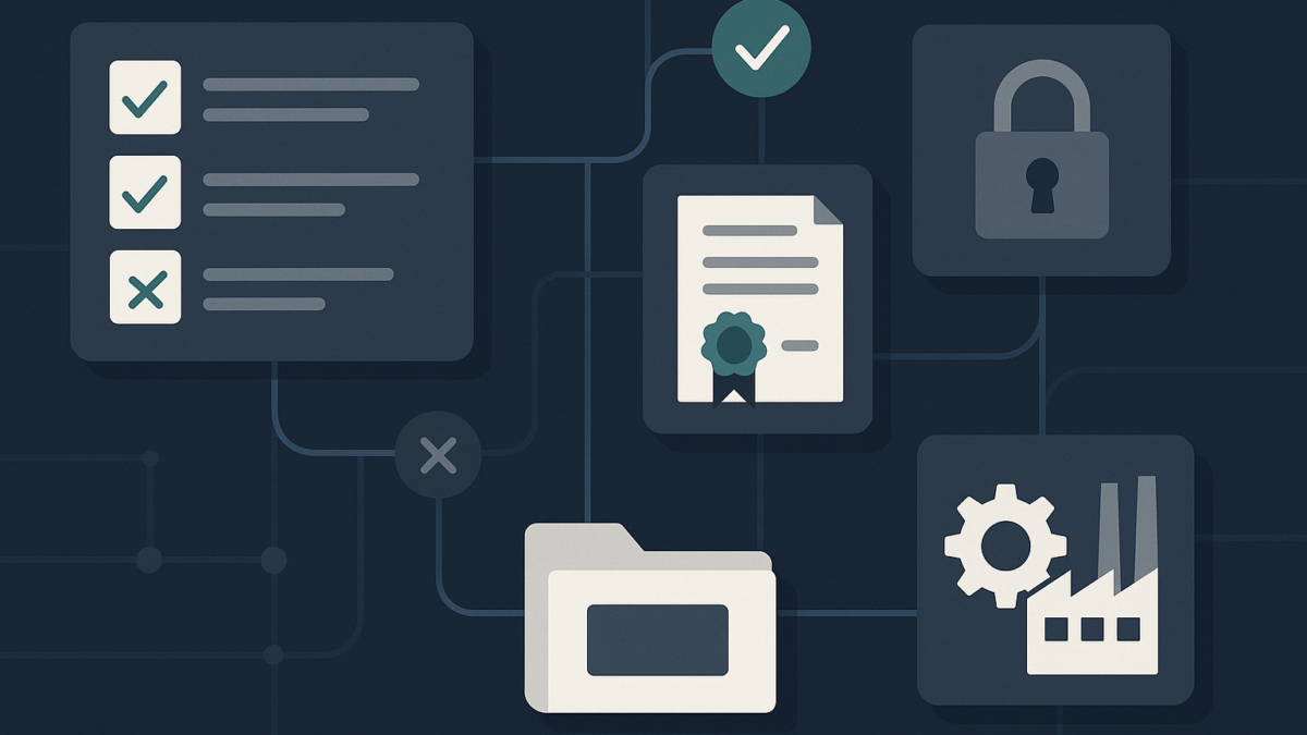 Checklist digital de requisitos para vender al sector defensa