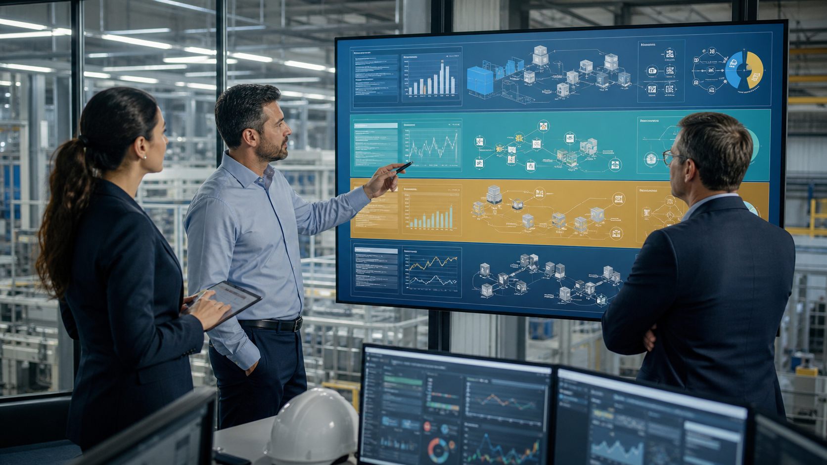 ERP CRM MES BI industrial company: systems layers and priorities in an industrial company