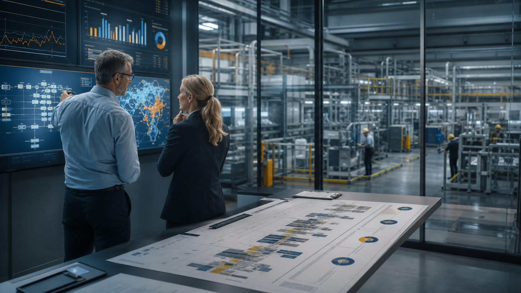 Roadmap de transformacion digital industrial en empresa industrial